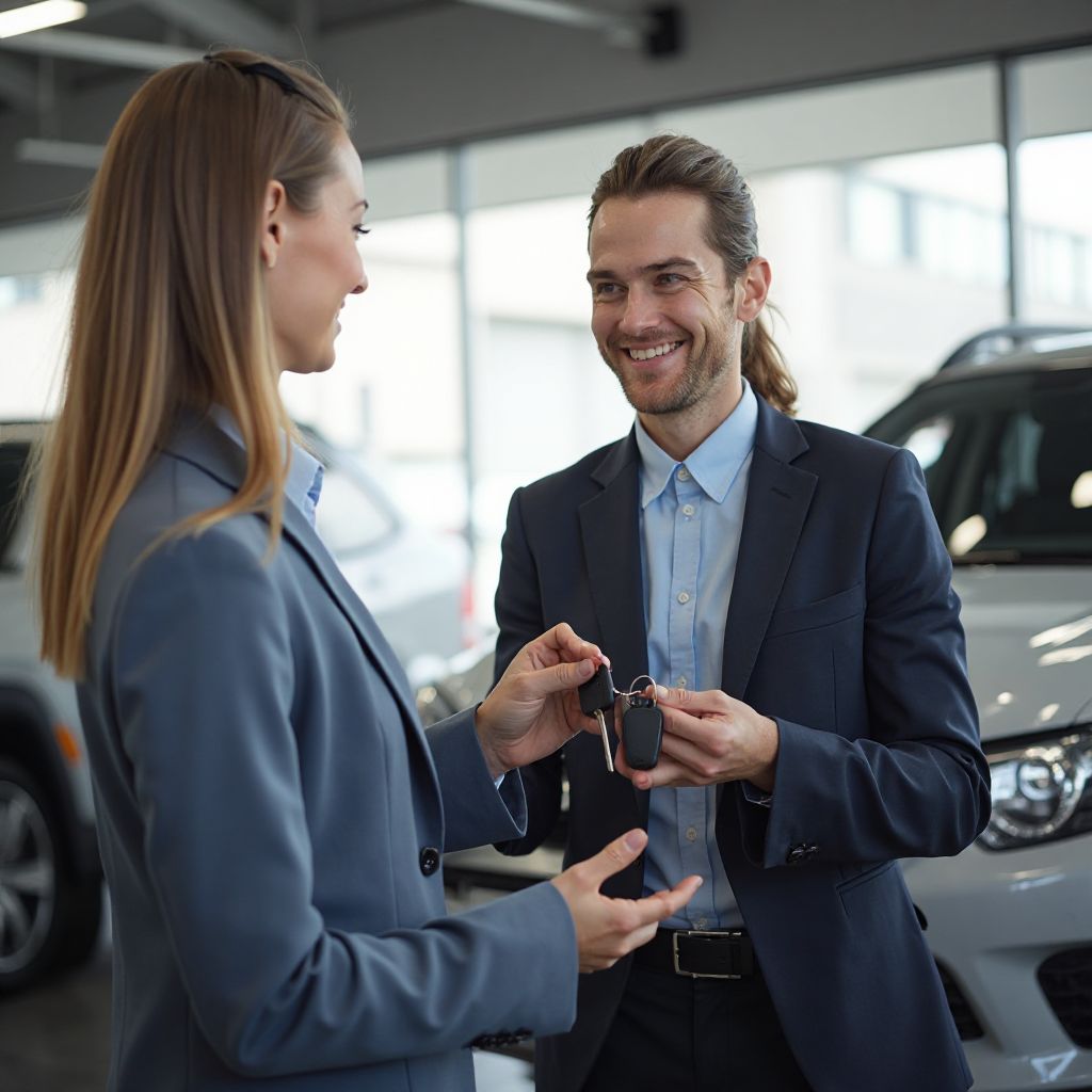 Entrega de vehículos