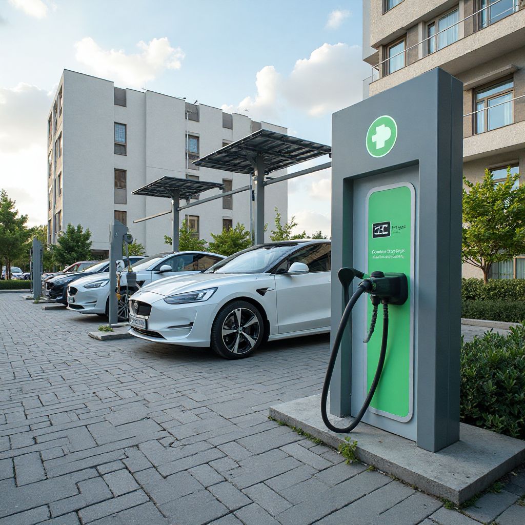 Estación de carga eléctrica